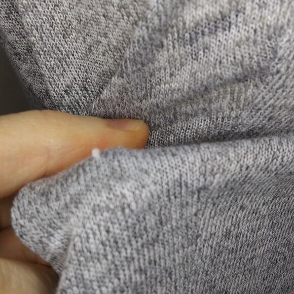 Mia & Tess Lace Hem Layered Look Tunic Top Pullover Blouse Shirt Size Medium - Picture 6 of 11